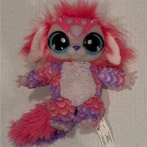 Magic Mixies Light Up Plush Toy Pink Purple